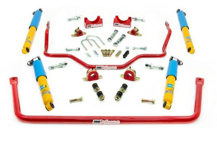 UMI Performance 73-87 GM C10 Handling Kit Stage 1 UMI Shocks - Red