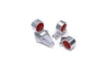 Innovative 88-91 Honda Civic (B-Series/Cable Trans) Silver Billet Aluminum Solid Bushing Mount Kit