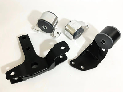 Innovative 84-87 Civic B-Series Black Steel Mounts 75A Bushings (Cable)