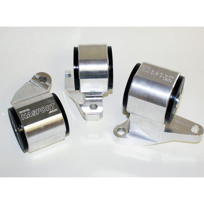 Innovative 94-97 Accord F-Series Black Steel Mounts 85A Bushings (EX Chassis)