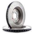 Alcon 2007+ Jeep JK w/ 5x5.5in Hub 357x32mm Rotor 4-Piston Red Calipers Front Brake Upgrade Kit