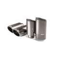 Akrapovic 07-12 Porsche 997 GT2 Tail Pipe Set (Titanium)