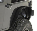 XRC Front and Rear Flat Fender Flare Set 2018-2022 Jeep Wrangler Smittybilt