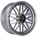 BBS LM 20x9 5x114.3 ET28 Diamond Black / Diamond Cut Lip Wheel PFS/Clip Required