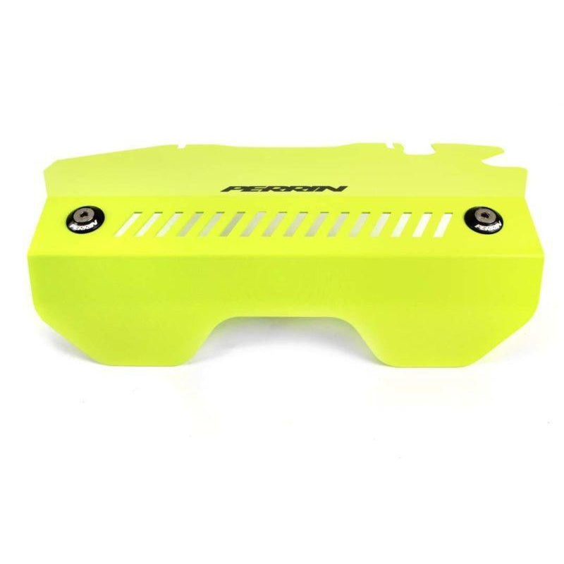 PERRIN 15-21 Subaru WRX Pulley Cover - Neon Yellow