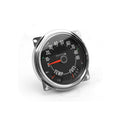 Speedometer Assembly 0-90 Mph Black Face w/Red Pointer 1955-1979 CJ5 1955-1971 CJ6 And 1976-1979 CJ7 And Features A 0-90 Miles Per Hour OMIX