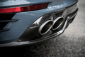 Akrapovic 16-17 Porsche 911 Turbo/Turbo S (991.2) Slip-On Line (Titanium) w/ Tips & Matte Diffuser