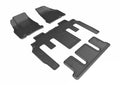 3D MAXpider 2009-2017 Chevrolet Traverse Kagu 1st & 2nd & 3rd Row Floormats - Black