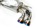Invidia 18-21 Volkswagen Golf MK7.5 Valved Q300 Rolled Stainless Steel Tip Cat-Back Exhaust