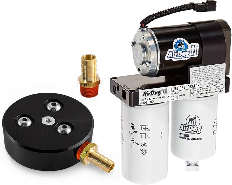 PureFlow AirDog II-5G 01-10 Chevrolet 6.6L Duramax DF-165-5G Fuel Air Separation System