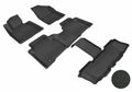 3D MAXpider 2013-2019 Hyundai Santa Fe/Santa Fe Xl Kagu 1st & 2nd & 3rd Row Floormats - Black