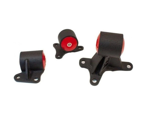 Innovative 94-97 Accord F-Series Black Steel Mounts 95A Bushings (EX Chassis)