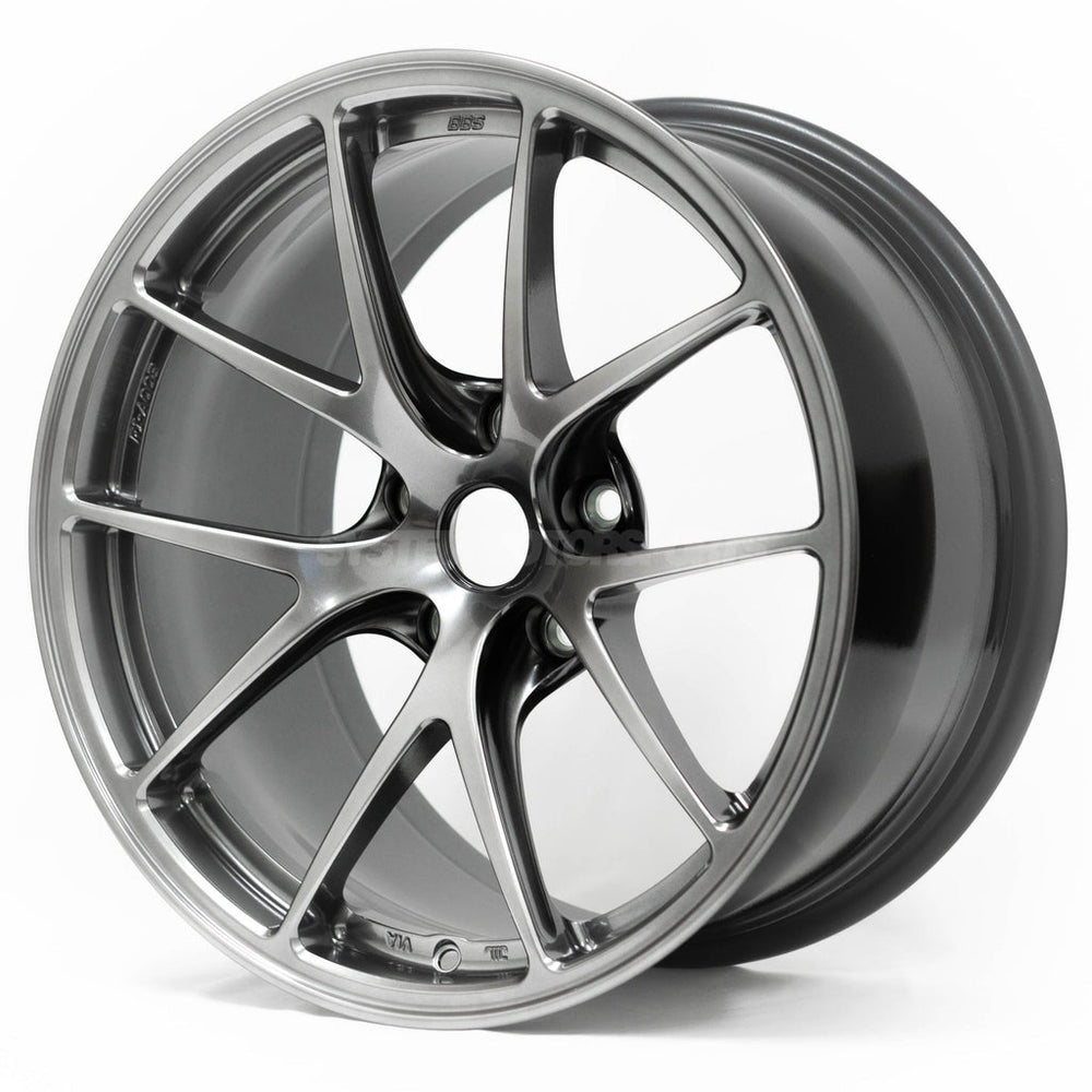 BBS RI-A 18x10.5 5x120 ET22 Diamond Black Wheel -82mm PFS/Clip Required