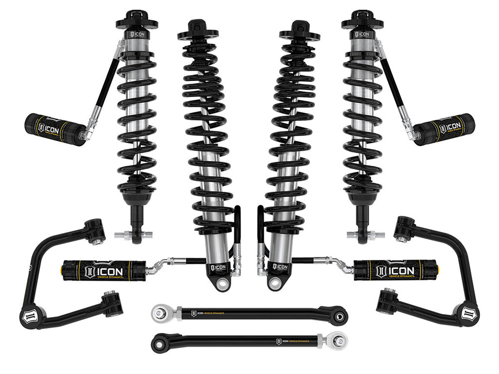2021-2023 Ford Bronco Non-Sasquatch 3-4 Inch Lift Stage 5 Suspension System Tubular Icon Vehicle Dynamics