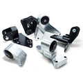 Innovative 96-00 Honda Civic K-Series Silver Aluminum Mounts 75A Bush Conversion Engine Mount Kit