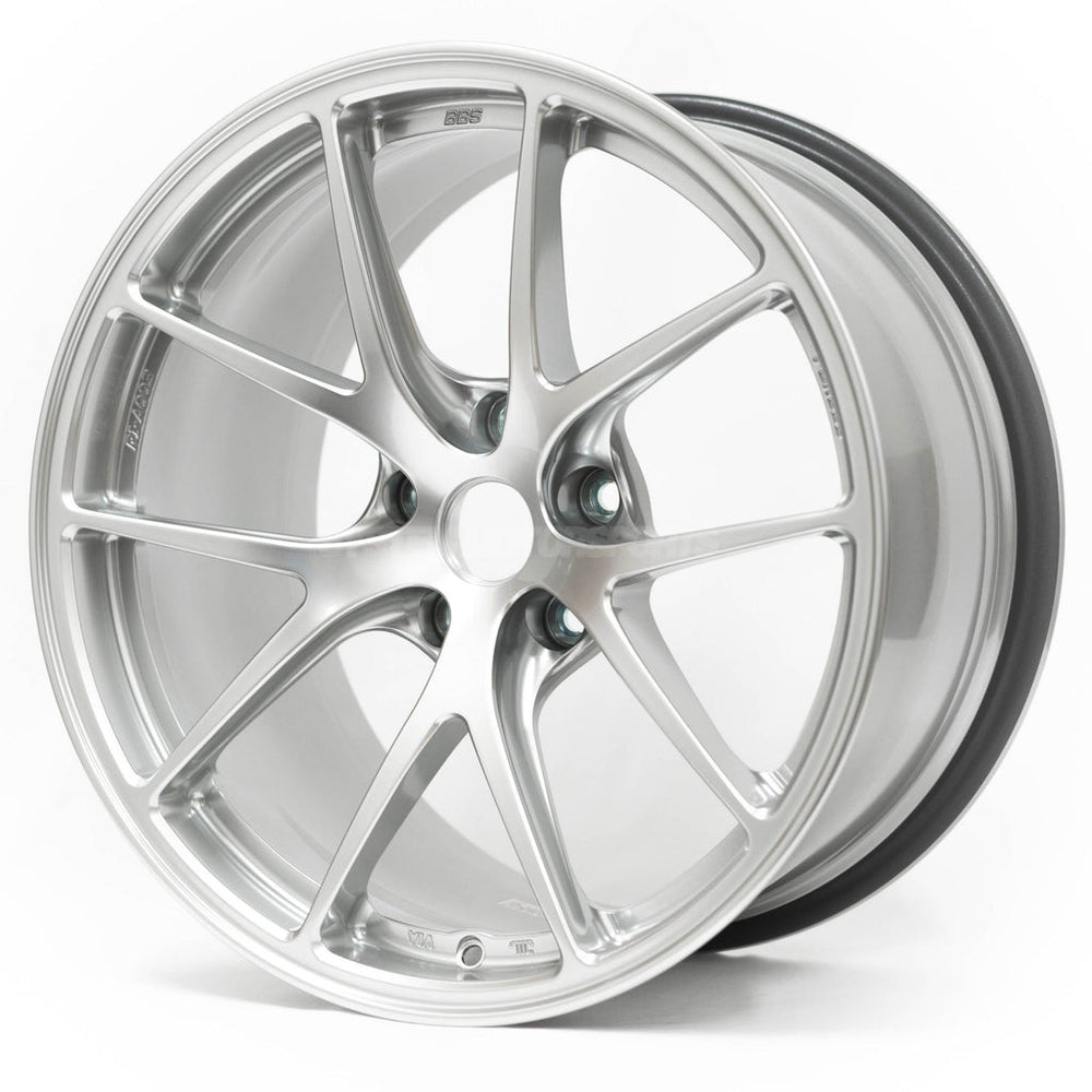 BBS RI-A 18x11 5x130 ET50 CB71.6 Diamond Silver Wheel
