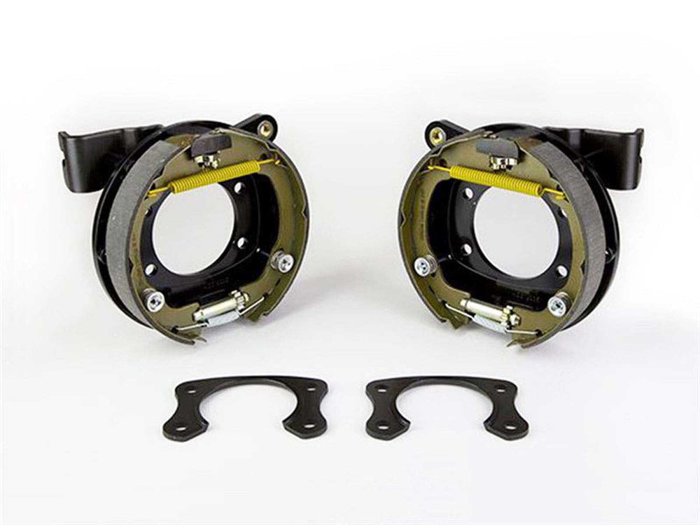 Wilwood Brackets (2) - Disc/Drum Olds/Pontiac 2.81in Offset 1pc vented