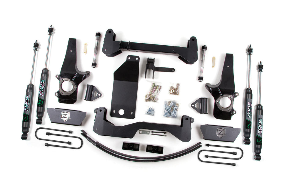 97-03 Ford F-150 6 Inch Lift Kit With Nitro Shocks Zone Offroad