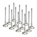 Supertech Mitsubishi 4G63/4G63T Sodium Filled Inconel Exhaust Valve - +1mm Oversize - Set of 8