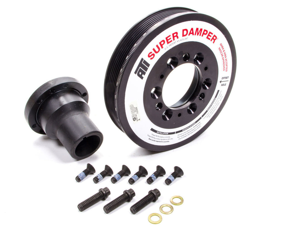 ATI Damper - 7.48in - Alum - 6 Grv - Dodge - 05-10 - 17 Per OD - Non VVT 6.1L/392/426 - 3 Ring