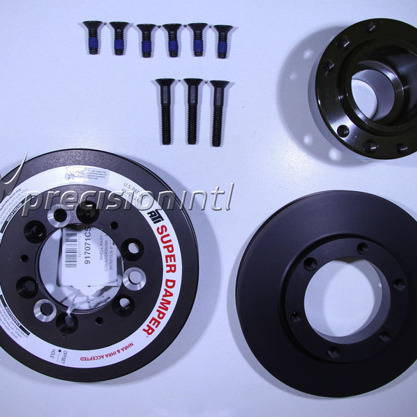 ATI Damper - 6.78in - AL - 6/4 Grv - 10 Per UD - LS1/2/3/6 - 97-13 Y Body - 10 Per UD A/C - 3 Ring
