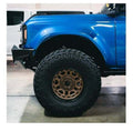 Anderson Composites 21-22 Ford Bronco 2DR/4DR Fiberglass Front Fenders (2in Rise & 2.5in Wider)