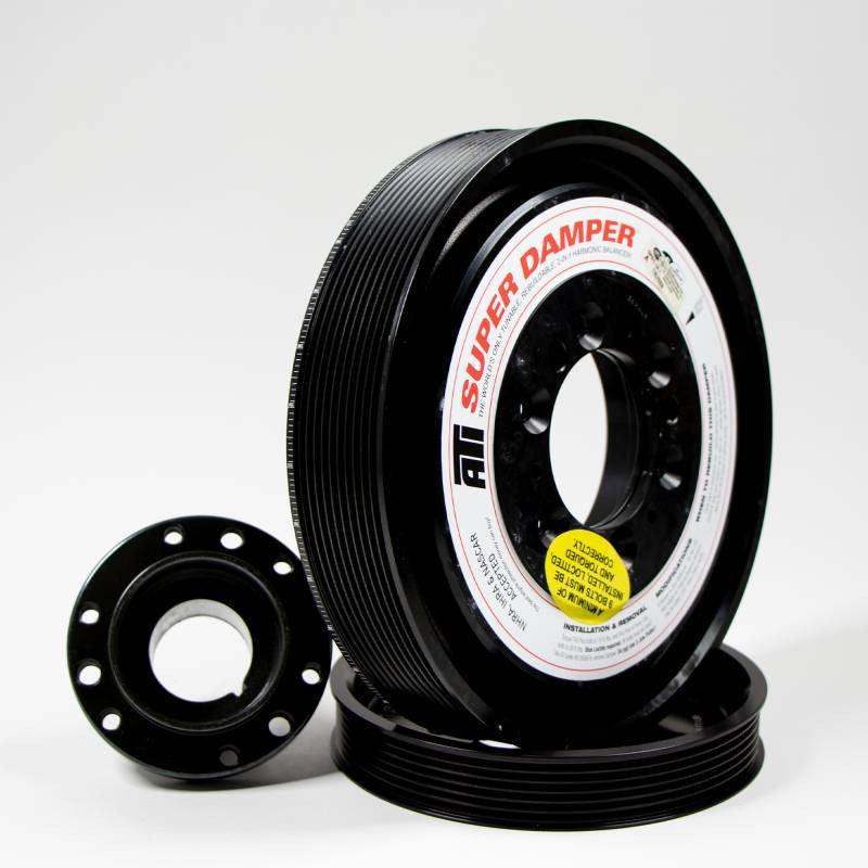 ATI Shell Assy - 8.90 - AL - 10 Grv - 2015+ Dodge 6.2L- 10 Per OD SC Drive - OEM Acc Drive - 3 Ring