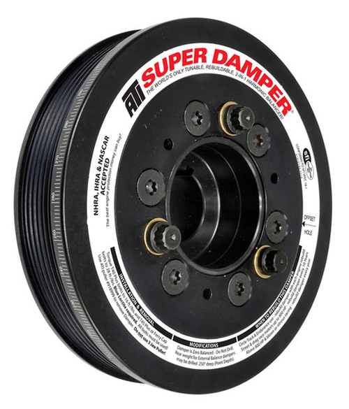 ATI Pulley - Drive - 6 Grv - Ford GT 500 07.5 & Up