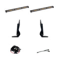 S8 Dual 30 Inch Grille Kit - '20-22 Sierra 2500HD/3500HD Exc. AT4 (Driving/Combo; Clear)