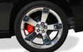 Front Set 2 Caliper Covers Engraved Front MGP Black Finish Silver Characters 2011-2011 Ford Focus MGP Caliper Covers