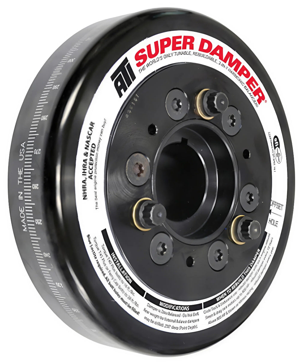 ATI Damper - 7.10 - ST - 8 Grv - 99-03 Ford 7.3 Powerstroke - Ext Bal - 5 Ring - Diesel - OEM Dia