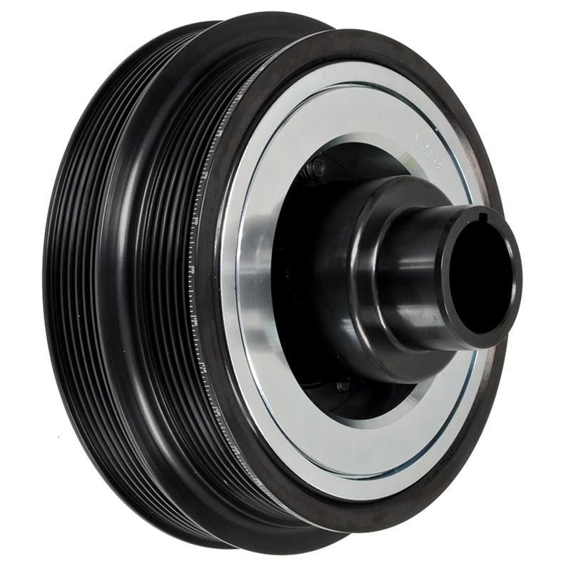 ATI Damper - 7.57in - Alum - 20+ Ford 7.3L Godzilla - OEM Size - (2) 6 Groove - 5 Ring