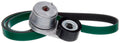 Gates 01-02 Freightliner FLD Caterpillar C12 Diesel Serpentine Belt Kit