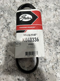 Gates 03-08 Hyundai Tiburon/03-10 Elantra / 10 Kia Soul Micro-V Belt