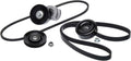 Gates 91-95 Chrysler Lebaron V6 3.0L Serpentine Belt Kit