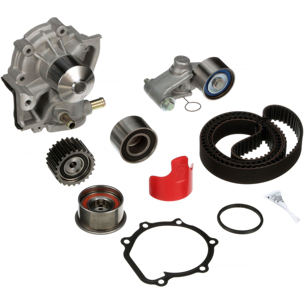 Gates 2002-2005 Subaru Forester 4-Cyl 2.5L Timing Belt Component Kit w/ Water Pump