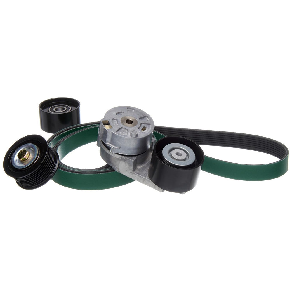 Gates 04-07 Freightliner Columbia Caterpillar C15 Diesel Serpentine Belt Kit