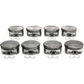 Mahle OE 06-09 GM Trucks 6.0L Floating Pin Vin H Reduced Comp Piston With Rings Set (Set of 8)