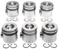 Mahle OE 98-02 Dodge Ram 2500/3500 4.016in Bore Piston Set w/ Rings (Set of 6)