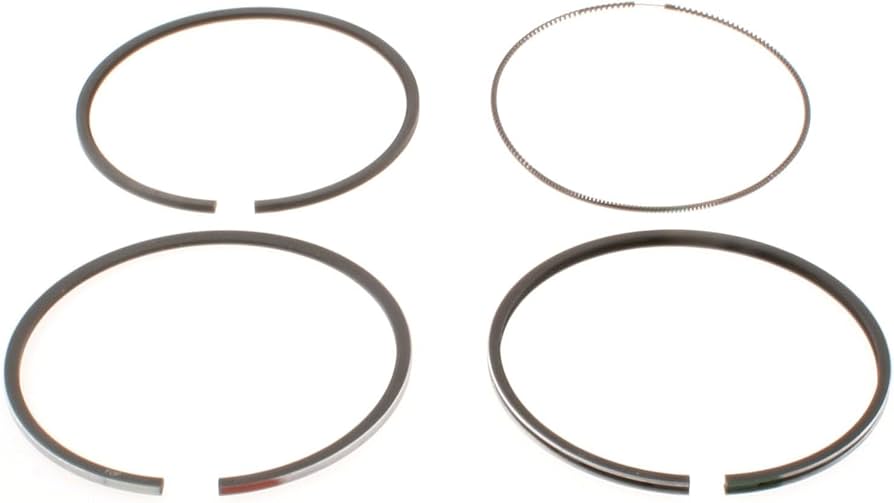 Mahle Rings Cummins B-Series Turbocharged Ceramic Chrome Top Ring Chrome Ring Set