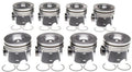 Mahle OE Ford 6.4L Diesel .75MM .010 /.025MM Reduced Compression Piston Set (Set of 8)