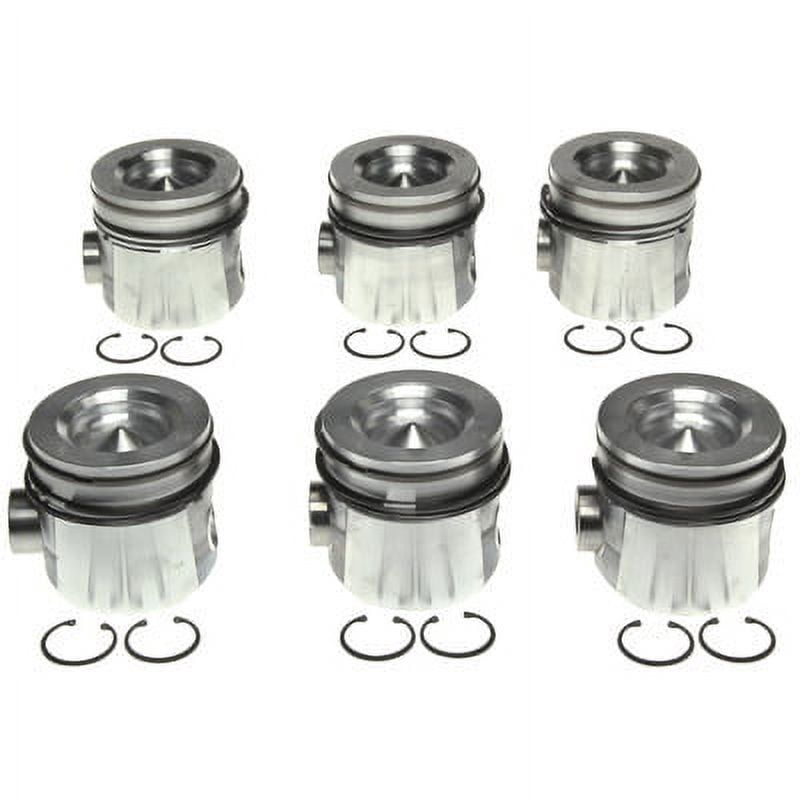 Mahle OE DODGE TRK / Cummins 6.7L 06-14 .50MM Piston With Rings Set (Set of 6)