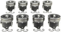 Mahle OE FO 6.0L Diesel V8 144060-010 w/ PC Piston Set (Set of 8)