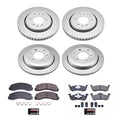 Power Stop 10-17 Ford Expedition Front & Rear Z17 Evolution Geomet Coated Brake Kit