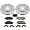 Power Stop 07-11 Ford Mustang Front & Rear Z17 Evolution Geomet Coated Brake Kit