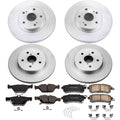 Power Stop 15-18 Subaru Legacy Front & Rear Z17 Evolution Geomet Coated Brake Kit