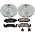 Power Stop 87-93 Ford E-150 Front Z17 Evolution Geomet Coated Brake Kit