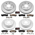 Power Stop 03-05 Chevrolet Astro Front & Rear Z17 Evolution Geomet Coated Brake Kit