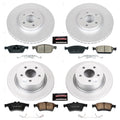 Power Stop 13-16 Ford Escape Front & Rear Z23 Evolution Sport Coated Brake Kit