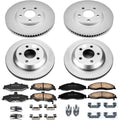 Power Stop 98-02 Chevrolet Camaro Front & Rear Z17 Evolution Geomet Coated Brake Kit